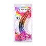 Doc Johnsons Crystal Jellies Realistic Cock with Balls Mehrfarbig 24,1 cm