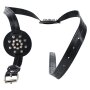 Kiotos Spiked Breast Binder Black