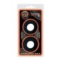 Kiotos 6-Piece Silicone Cock Ring Set Black Ø 2.6–5.7 cm