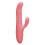 Le Wand Thrust Vibrateur rabbit à mouvement de va-et-vient Rose 24 cm