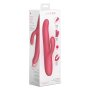 Le Wand Thrust Vibrateur rabbit à mouvement de va-et-vient Rose 24 cm