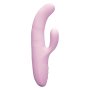 Le Wand Hither Vibrateur rabbit à mouvement oscillant Rose 23 cm
