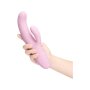 Le Wand Hither Vibrateur rabbit à mouvement oscillant Rose 23 cm