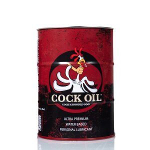 Cock Oil Metal Drum Empty
