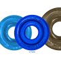 Oxballs RIMRINGZ Multi Size 3-Pack Cockrings Cool Blues