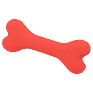 Kinky Puppy Silicone Dog Bone Red