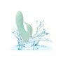 CalExotics Polynesia Vibrator mit Klitorisstimulation Türkis 16,5 cm