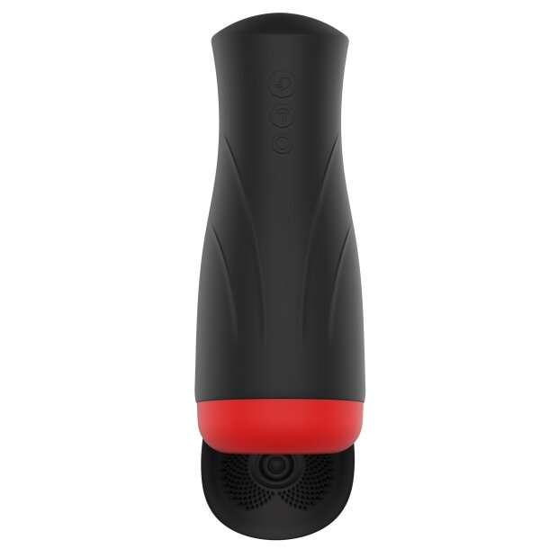 Hidden Desire Fusion X Deep Squeeze Nutbuster Triple Masturbator Black