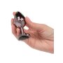 CalExotics Diamond Heart Plug Large Noir