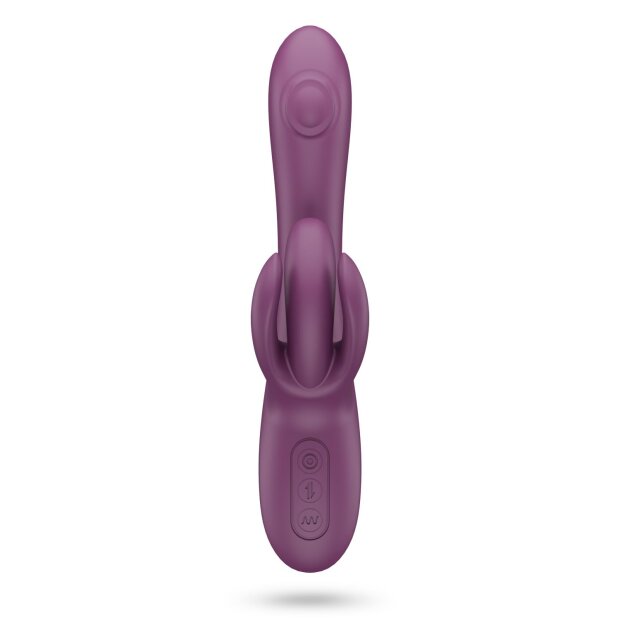Easytoys Vibe Collection G-Pulse Plus Tapping Rabbitvibrator Lila 23,3 cm
