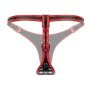 Easytoys Triple Dildo Strap-On Harness Multicolor