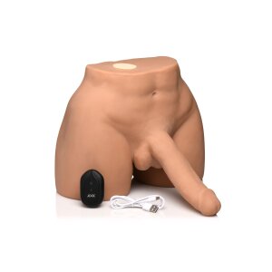 XR Brands JOCK Auto-Squeezing Male Masturbator with...