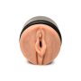 XR Brands Double Shot Mini Ass und Vagina Masturbator Beige