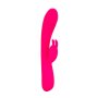 Easytoys Rabbit Vibrator mit Heizfunktion Pink 24,5 cm