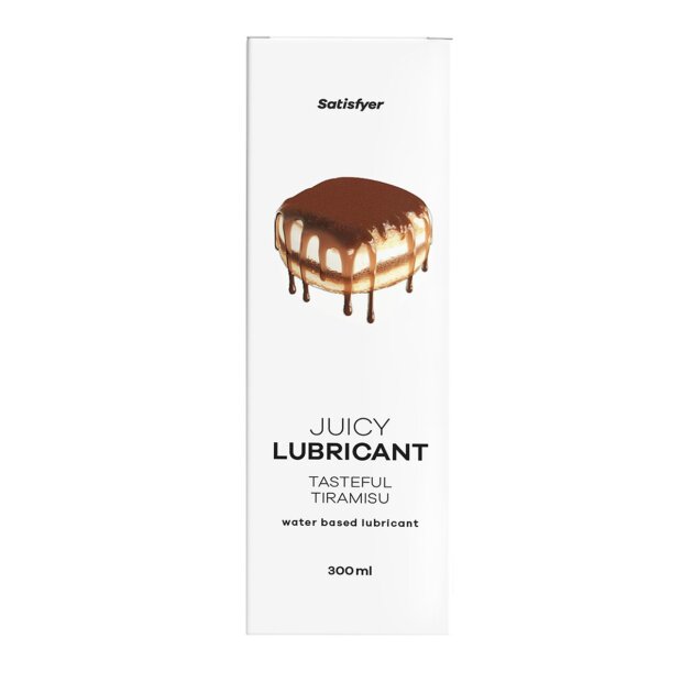 SATISFYER Juicy Lubricant Tasteful Tiramisu 300 ml