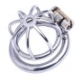 Malesation Chastity Cage 50 Silver 4.8 cm Ø 5 cm