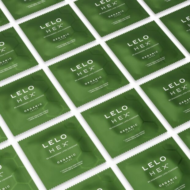 LELO Hex Organic Condom Box 3 Unités
