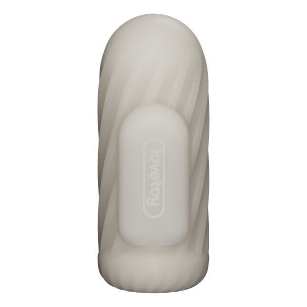 LoveToy Knights Ring Vibrating Dual Purpose Sleeve Spiral White