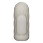 LoveToy Knights Ring Vibrating Dual Purpose Sleeve Spiral White