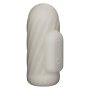 LoveToy Knights Ring Vibrating Dual Purpose Sleeve Spiral White