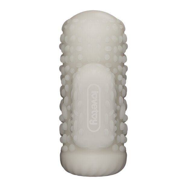 LoveToy Knights Ring Vibrating Dual Purpose Sleeve Drip White
