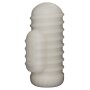 LoveToy Knights Ring Vibrating Dual Purpose Sleeve Wavy White