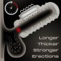 LoveToy Knights Ring Vibrating Dual Purpose Sleeve Wavy White