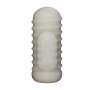 LoveToy Knights Ring Vibrating Dual Purpose Sleeve Wavy White