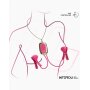 INTOYOU Tickly Nipple Clamps with Necklace (with App Control) - Pink