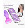 INTOYOU Moxy Butt Plug 360º Rotation (with App Control) Lila