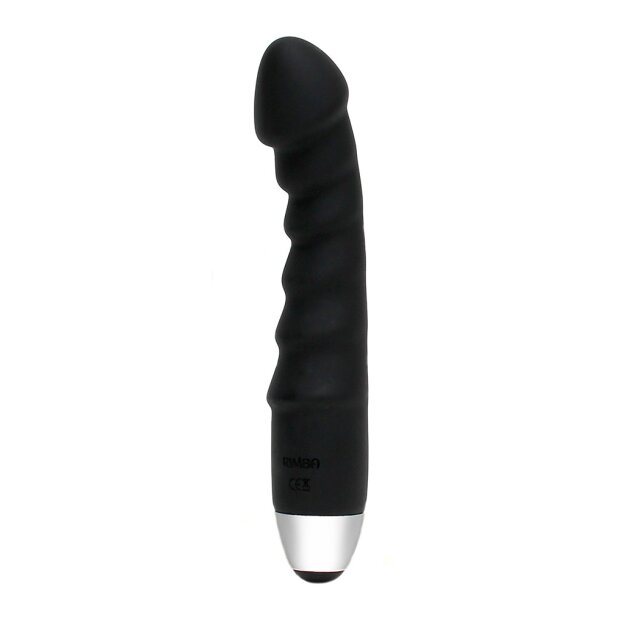 Rimba Palma Semi-Realistischer Vibrator Schwarz