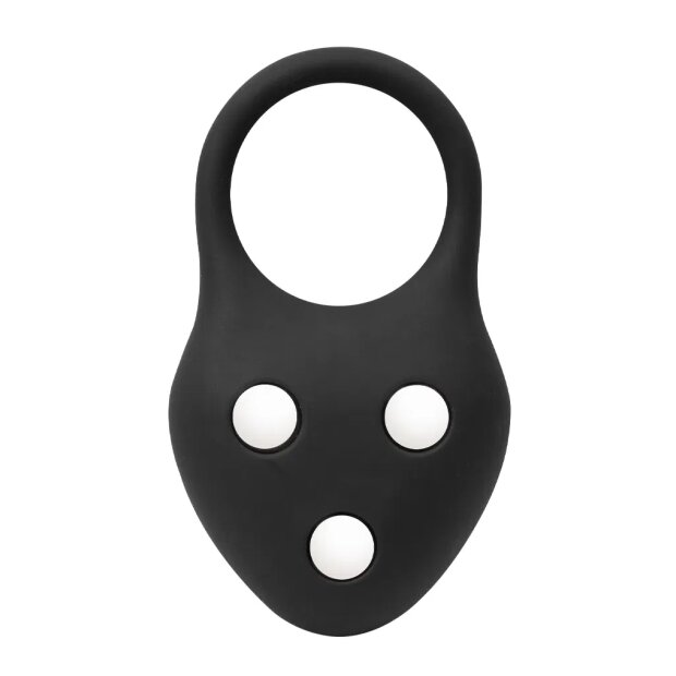 Rimba Ballstretcher mit Gewicht aus Silikon Schwarz Ø 3,2 cm 110 g