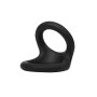Rimba Anneau de Pénis Double en Silicone Noir Ø 2,5–3 cm