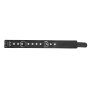 Rimba Leather Neck Restraint with Double D-Ring Black