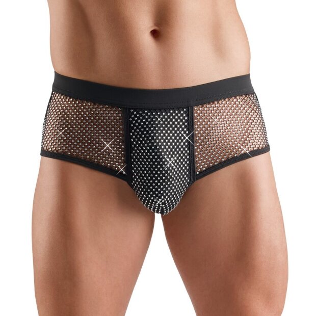 Svenjoyment Pantalon avec strass Noir L