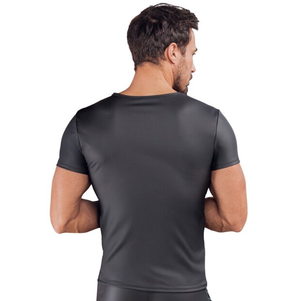 NEK Form-Fitting Short-Sleeve Shirt Black Blue L