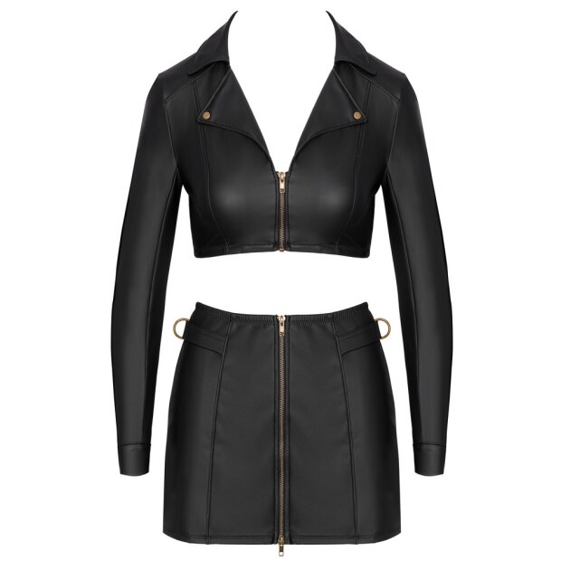 Cottelli Collection Top und Rock schwarz M