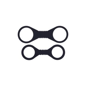Sportsheets Shadow Silicone Cuffs Small