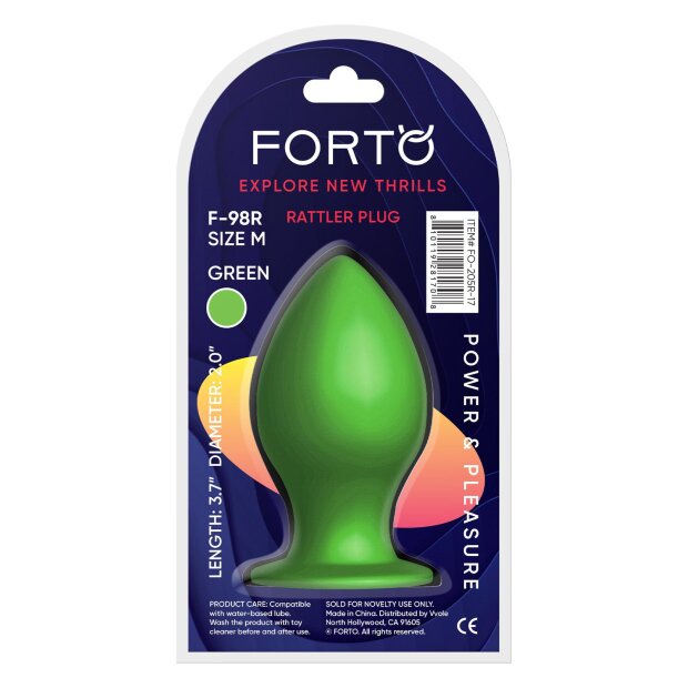 Forto F-98R Rattler Cone Medium Green