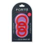 Forto F-61 Set de C-Rings 3 pièces Rouge
