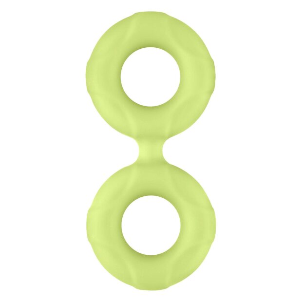 Forto F-81 Double Ring Gelb Glow in the Dark