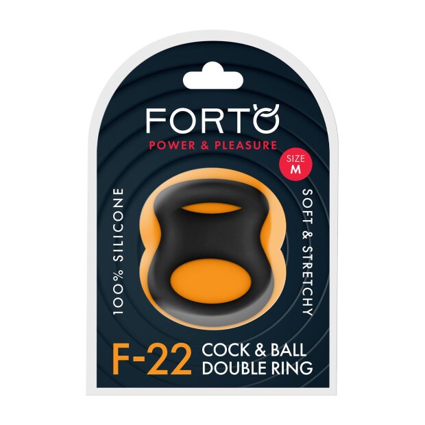 Forto F-22 Anneau D Medium Noir