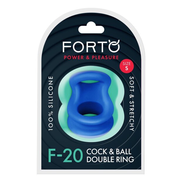 Forto F-20 Ball Stretcher Small Blau