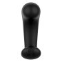 Forto Vibrierender Analplug mit Fernbedienung Schwarz