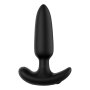 Forto Vibrierender Analplug mit Fernbedienung Schwarz