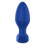 Forto Vibrierender Analplug Blau