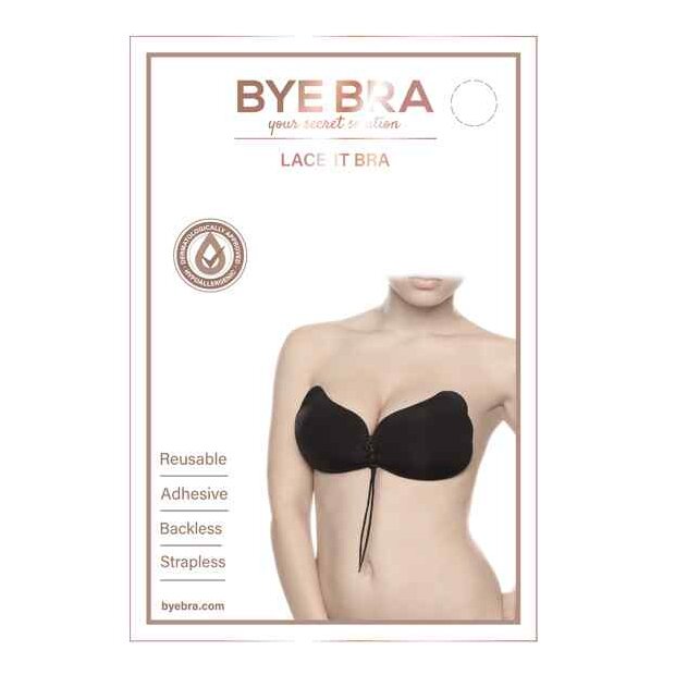 Bye Bra Lace-It Bra Natur Cup D
