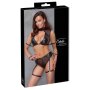 Top und Slip schwarz M