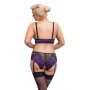 BH Set lila/schwarz 3XL