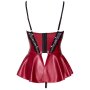Opulent geschmückter Hebe-BH Rot 85C/XL